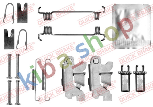 Brake shoe fitting set - brake, bendix