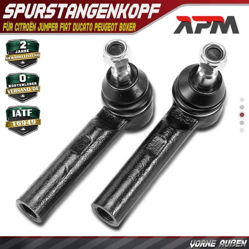 Tie rod end front - 2x,