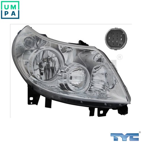 Headlight 11333 2 for - 20-11333-05-2,