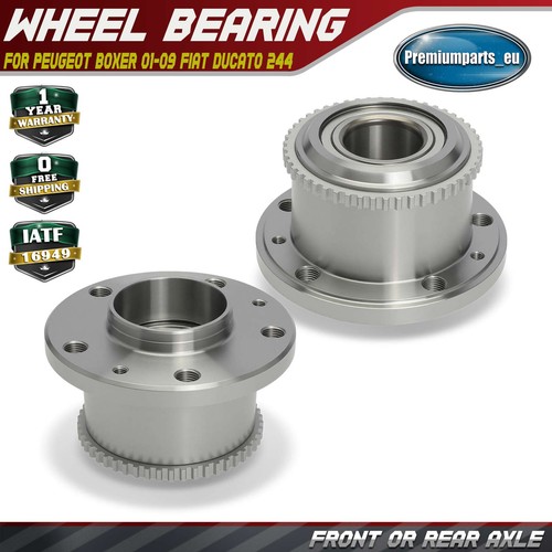 Front rear wheel bearing - front,