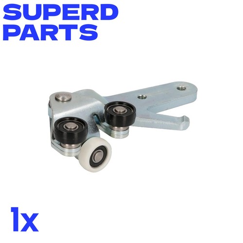 Sliding door hinge bottom - bottom, r