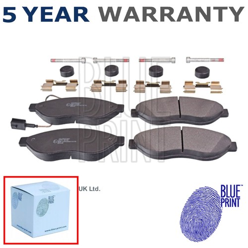 Brake pads set blue - set, print
