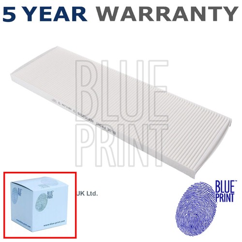 Cabin filter blue - print, fits