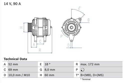 Alternator for citroen relay - citroen,