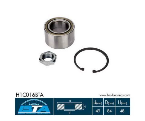 New wheel bearing kit - wheel,