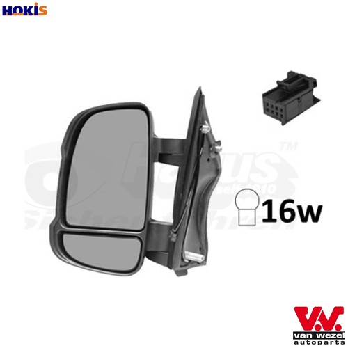 Exterior mirror 0983807 - mirror, for